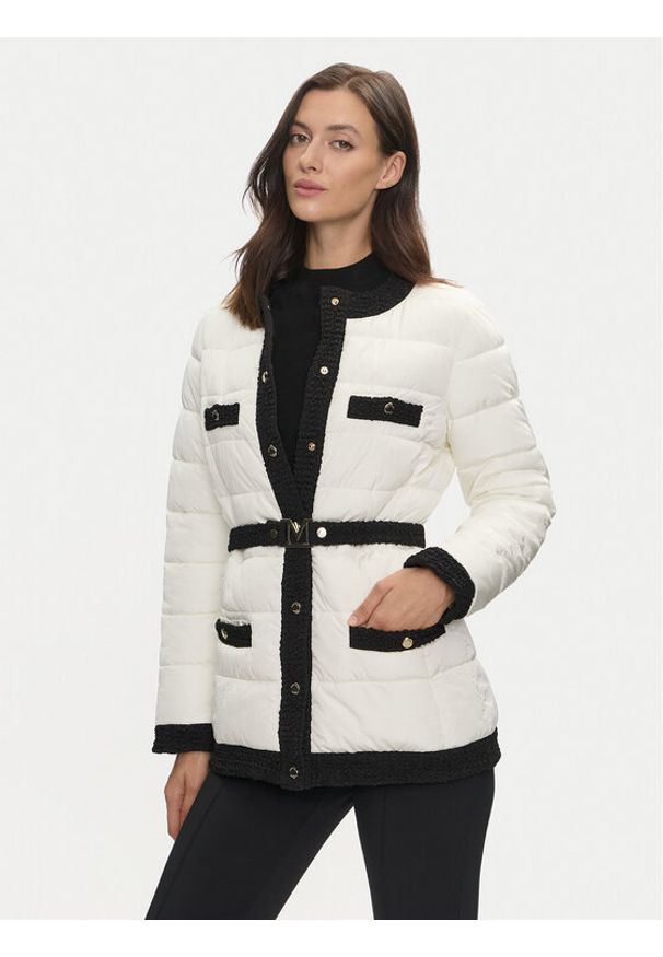 Marciano Guess Kurtka przejściowa Cecilia 4YGL13 7127A Écru Regular Fit. Kolor: kremowy. Materiał: syntetyk