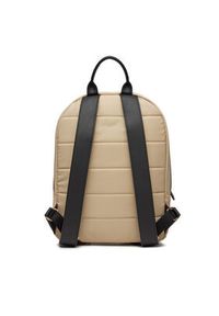 TOMMY HILFIGER - Tommy Hilfiger Plecak Th Essential S Backpack Cb AW0AW15711 Beżowy. Kolor: beżowy. Materiał: materiał
