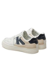 Calvin Klein Jeans Sneakersy Classic Cupsole Low Nbs YW0YW01520 Biały. Kolor: biały. Materiał: zamsz, skóra #3