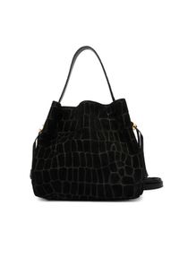 Elisabetta Franchi Torebka BS-21H-61E2-V720 Czarny. Kolor: czarny. Materiał: zamszowe, skórzane #1