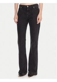 Just Cavalli Jeansy 79PAB5F3 CDWC8 Czarny Flare Fit. Kolor: czarny