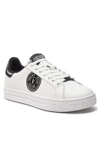 Versace Jeans Couture Sneakersy 76YA3SK1 Biały. Kolor: biały #4
