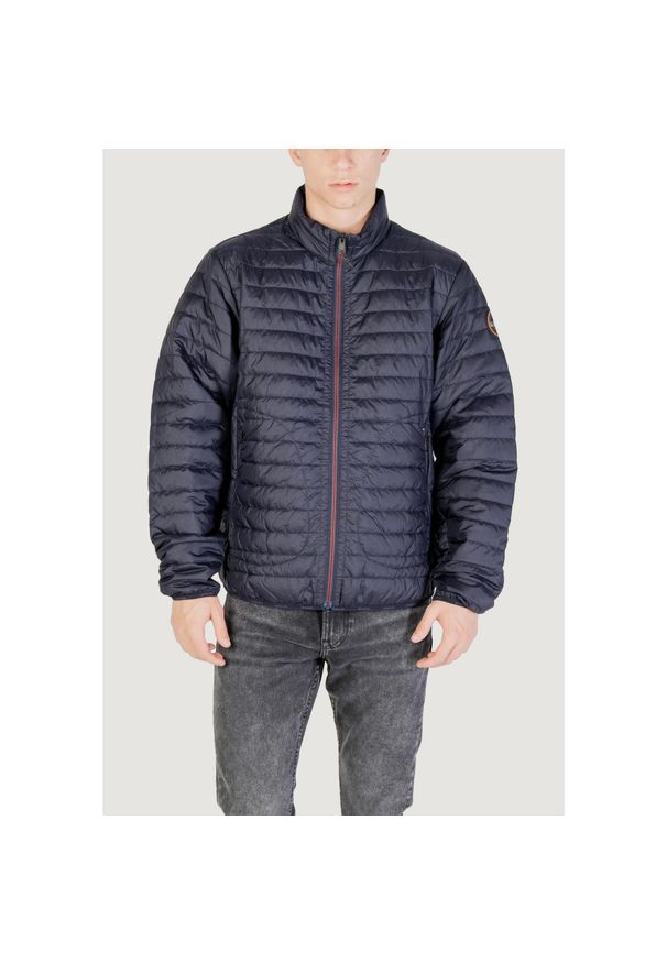 Napapijri - Kurtka puchowa Mężczyzna NAPAPIJRI A-AMIATA. Kolor: niebieski. Materiał: puch