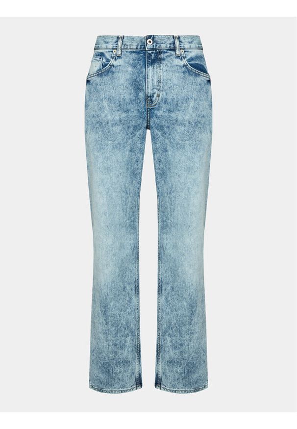 Jeansy Karl Lagerfeld Jeans. Kolor: niebieski