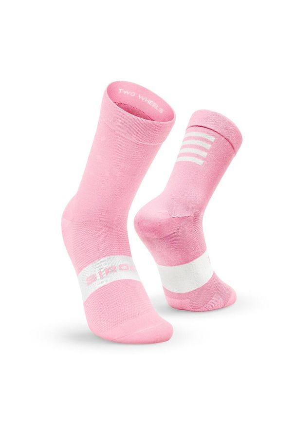 SIROKO - Skarpetki rowerowe Kolarstwo Siroko S1 Pink Agnello. Kolor: różowy. Materiał: nylon. Sport: kolarstwo