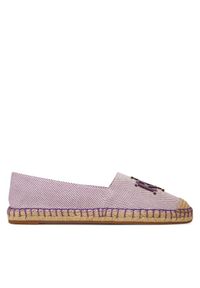 Lauren Ralph Lauren Espadryle Cameryn 802920405005 Beżowy. Kolor: beżowy. Materiał: materiał