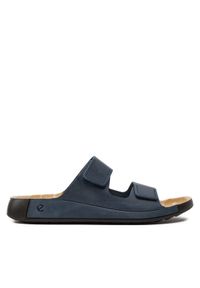 ecco - ECCO Klapki 2Nd Cozmo M 2 Strap Slide 50090402038 Granatowy. Kolor: niebieski #1