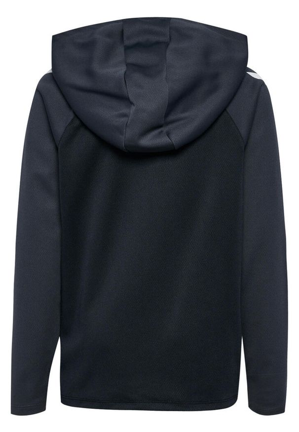 Dziecienska bluza z kapturem na zamek Hummel Lead 2.0. Typ kołnierza: kaptur. Kolor: szary, wielokolorowy, czarny