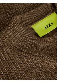 JJXX Sweter 12245453 Brązowy Relaxed Fit. Kolor: brązowy. Materiał: syntetyk