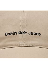 Calvin Klein Jeans Czapka z daszkiem Institutional Cap K50K510062 Szary. Kolor: szary. Materiał: bawełna