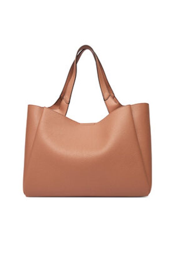 DKNY Torebka R43AYG32 Brązowy. Kolor: brązowy. Materiał: skórzane