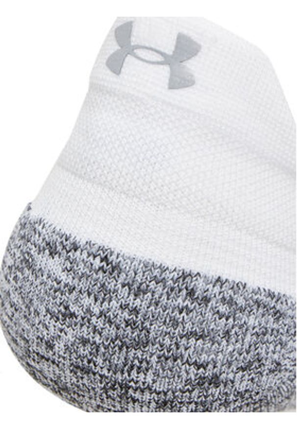 Under Armour Skarpety krótkie UA ArmourDry® Run 1387044 Biały. Kolor: biały. Materiał: poliester, materiał. Sport: bieganie
