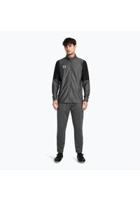 Spodnie piłkarskie męskie Under Armour Challenger Pique. Kolor: szary. Sport: piłka nożna