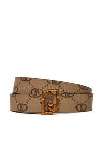 Liu Jo Pasek Damski Ecs Hips Belt 3 Cm AF4306 E0022 Brązowy. Kolor: brązowy. Materiał: skóra