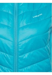 Viking Bezrękawnik Becky Pro Primaloft Lady 600/23/2331 Turkusowy Regular Fit. Kolor: turkusowy. Materiał: syntetyk. Długość rękawa: bez rękawów