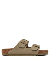 Birkenstock Klapki Arizona 1027704 Khaki. Kolor: brązowy