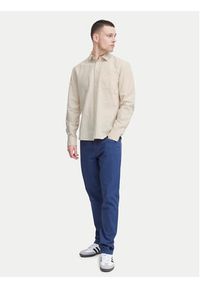 Blend Koszula 20716367 Beżowy Slim Fit. Kolor: beżowy. Materiał: bawełna #2