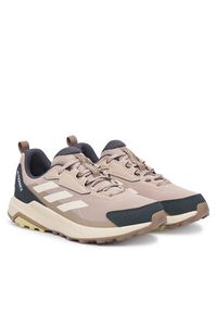 Adidas - adidas Trekkingi Terrex Anylander Hiking Shoes KJ0868 Brązowy jasny. Kolor: brązowy. Materiał: materiał #3
