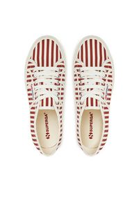 Superga Tenisówki S8148TW Czerwony. Kolor: czerwony. Materiał: materiał #4