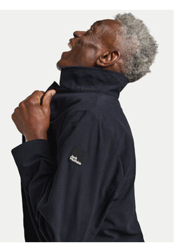 Jack Wolfskin Kurtka przejściowa Terracade A63865 Granatowy Regular Fit. Kolor: niebieski. Materiał: syntetyk