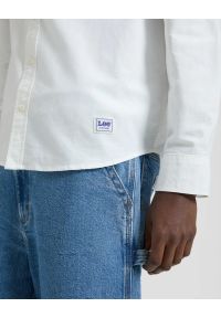Lee - MESKA KOSZULA LEE WORKWEAR BUTTON DOWN BRIGHT WHITE 112376595. Typ kołnierza: button down #2