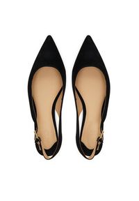 Lauren Ralph Lauren - LAUREN RALPH LAUREN Baleriny 802967746001 Czarny. Kolor: czarny. Materiał: skóra, zamsz #5