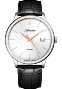 Zegarek Adriatica Zegarek męski Adriatica A8242.52R3Q czarny. Kolor: czarny #1