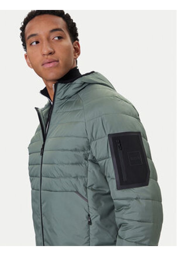 BOSS Kurtka przejściowa Ow Urbanex JT HD 50549181 Zielony Regular Fit. Kolor: zielony. Materiał: syntetyk