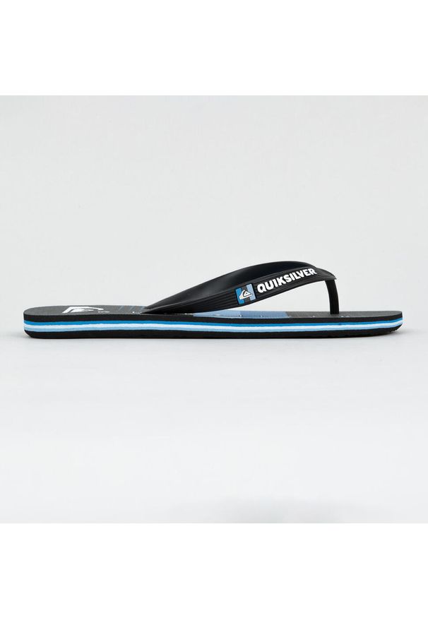 Japonki męskie Quiksilver Molokai Pointbreak. Kolor: wielokolorowy, niebieski, czarny. Materiał: kauczuk, syntetyk
