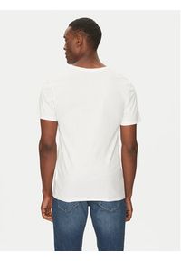 Lacoste Komplet 3 t-shirtów TH9008 Biały Slim Fit. Kolor: biały. Materiał: bawełna #4