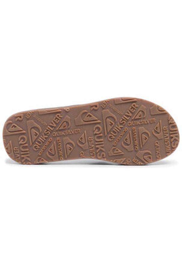 Quiksilver Japonki AQYL100623 Czarny. Kolor: czarny. Materiał: skóra