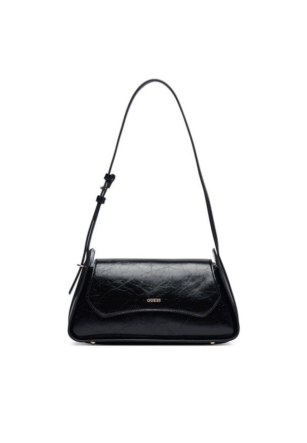 Guess Torebka Xena HWTC97 31190 Czarny. Kolor: czarny. Materiał: skórzane