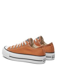 Converse Trampki Chuck Taylor All Star Lift Platform Ox A11540C Pomarańczowy. Kolor: pomarańczowy. Materiał: materiał. Obcas: na platformie #4
