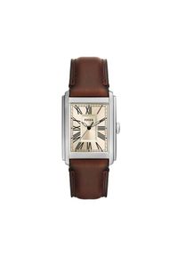Fossil Zegarek Carraway FS6012 Brązowy. Kolor: brązowy