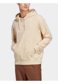 Adidas - adidas Bluza ALL SZN French Terry Hoodie IC9768 Beżowy Loose Fit. Kolor: beżowy. Materiał: bawełna