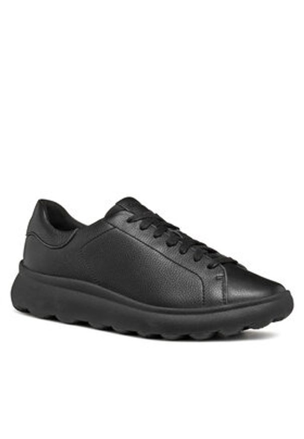 Geox Sneakersy U Spherica Ec4.1 U45FUA 00046 C9999 Czarny. Kolor: czarny. Materiał: skóra