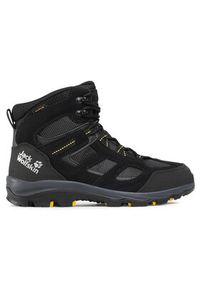 Jack Wolfskin Trekkingi Vojo 3 Wt Texapore Mid M 4042461 Czarny. Kolor: czarny. Materiał: skóra, welur. Sport: turystyka piesza #4