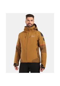 Męska kurtka narciarska Kilpi TURNAU-M. Kolor: brązowy. Sezon: zima. Sport: narciarstwo #1