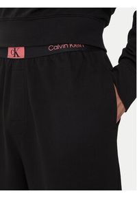 Calvin Klein Underwear Spodnie piżamowe 000NM2393E Czarny Regular Fit. Kolor: czarny. Materiał: bawełna