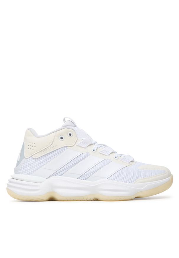 Adidas - adidas Buty halowe Court Stabil Indoor Shoes KI8043 Biały. Kolor: biały. Materiał: materiał