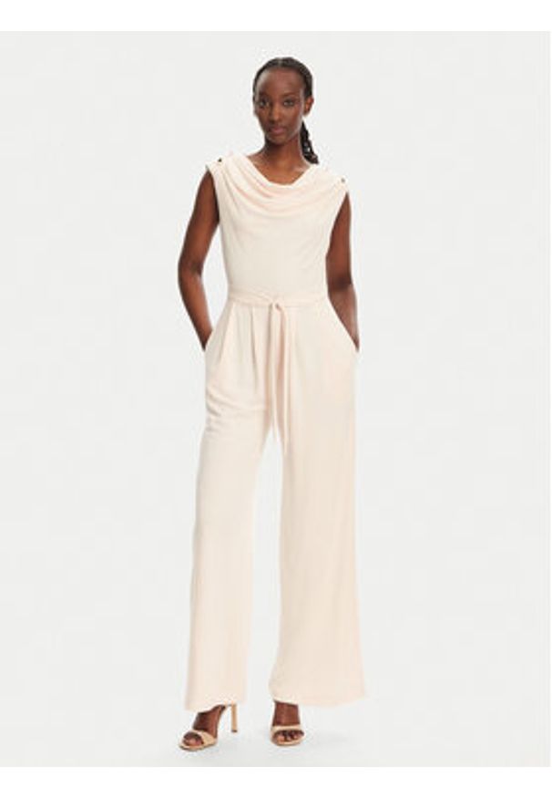 Rinascimento Kombinezon CFC0123484003 B382 Beżowy Regular Fit. Kolor: beżowy. Materiał: syntetyk