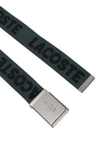 Lacoste Pasek Męski RC4104 Granatowy. Kolor: niebieski. Materiał: materiał #3