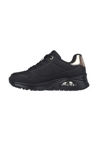 skechers - Buty na co dzień unisex SKECHERS UNO GEN 1 SHIMMER eko skóra. Okazja: na co dzień. Kolor: czarny, biały, wielokolorowy. Materiał: skóra