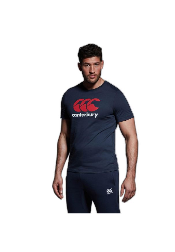 CANTERBURY - Koszulka Canterbury CCC Logo. Kolor: niebieski. Sport: fitness