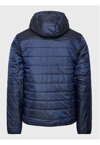 Adidas - adidas Kurtka przejściowa Padded Hooded Puffer Jacket HL9210 Niebieski Regular Fit. Kolor: niebieski. Materiał: syntetyk #3