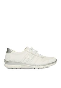 Rieker Półbuty CEO-L32F3-80 Écru. Materiał: skóra, syntetyk #1
