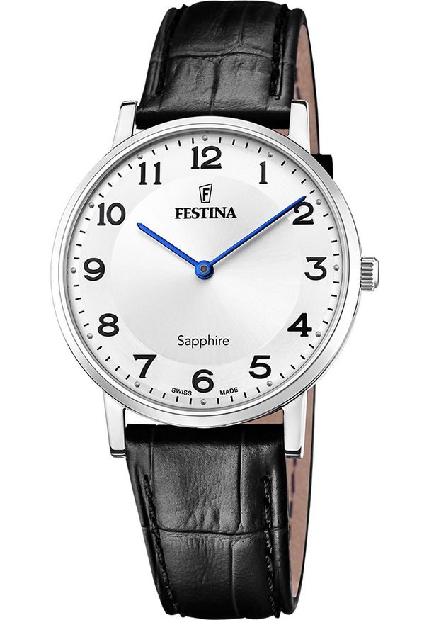 Zegarek Festina Zegarek męski Festina F20012-5 czarny. Kolor: czarny