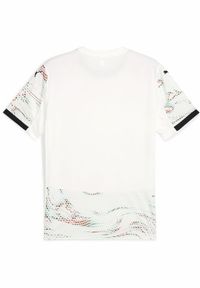 Puma - koszulka wyjazdowa Portugal 2025. Kolor: biały, wielokolorowy, czarny