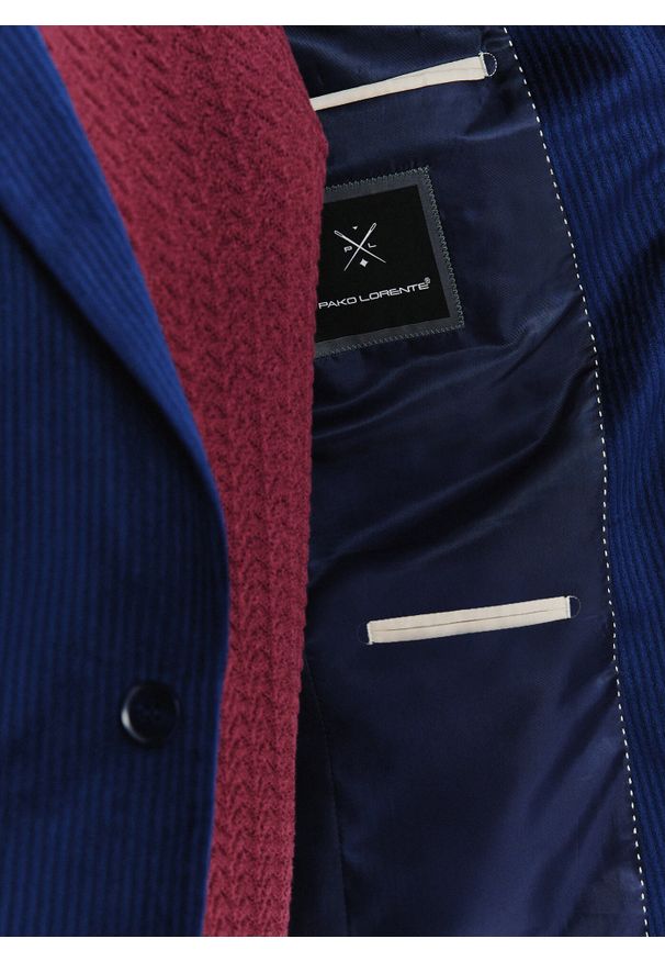 Pako Lorente - PAKO LORENTE – Sztruksowa jednorzędowa marynarka męska. Materiał: sztruks