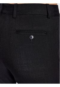 Victoria Victoria Beckham Spodnie materiałowe 1322WTR003728B Czarny Regular Fit. Kolor: czarny. Materiał: wiskoza